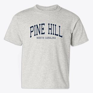 Pine Hill North Carolina Traditional Youth T-shirt