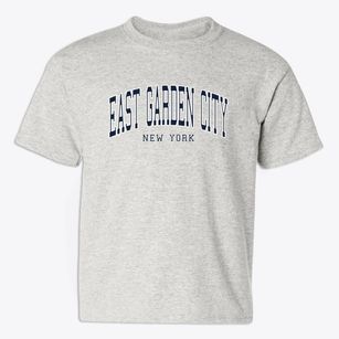 East Garden City New York Traditional Youth T-shirt
