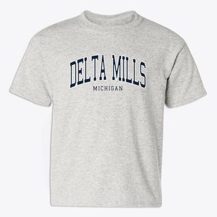 Delta Mills Michigan Traditional Youth T-shirt