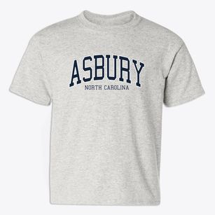 Asbury North Carolina Traditional Youth T-shirt