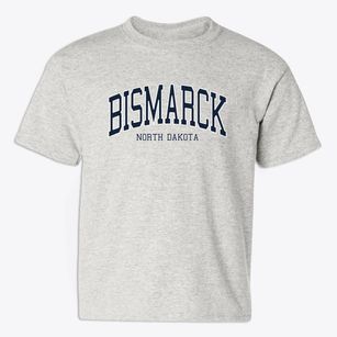Bismarck North Dakota Traditional Youth T-shirt