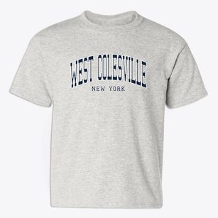 West Colesville New York Traditional Youth T-shirt