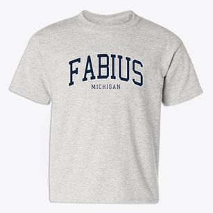 Fabius Michigan Traditional Youth T-shirt