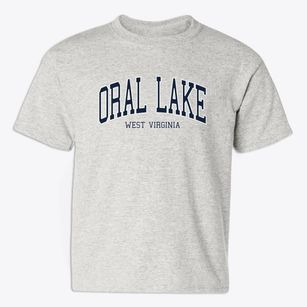 Oral Lake West Virginia Traditional Youth T-shirt
