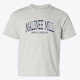 Malonee Mill North Carolina Traditional Youth T-shirt