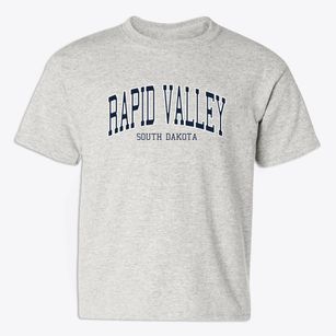 Rapid Valley South Dakota Traditional Youth T-shirt
