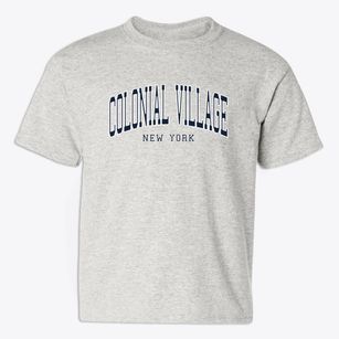 Colonial Village New York Traditional Youth T-shirt