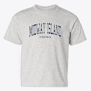 Midway Island Virginia Traditional Youth T-shirt