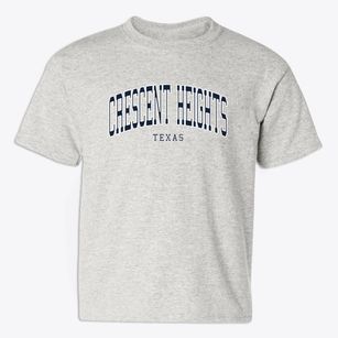 Crescent Heights Texas Traditional Youth T-shirt