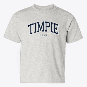 Timpie Utah Traditional Youth T-shirt