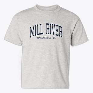 Mill River Massachusetts Traditional Youth T-shirt