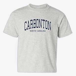 Carbonton North Carolina Traditional Youth T-shirt