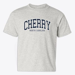 Cherry North Carolina Traditional Youth T-shirt