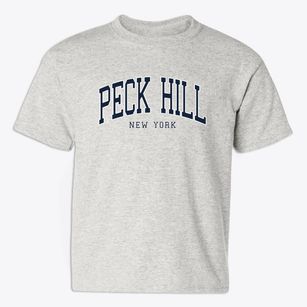 Peck Hill New York Traditional Youth T-shirt