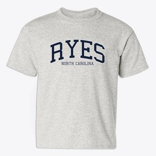 Ryes North Carolina Traditional Youth T-shirt