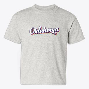  Oklahoma Retro Candy Vibes Youth T-shirt