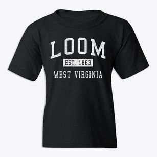 Loom West Virginia Classic Established Youth T-shirt