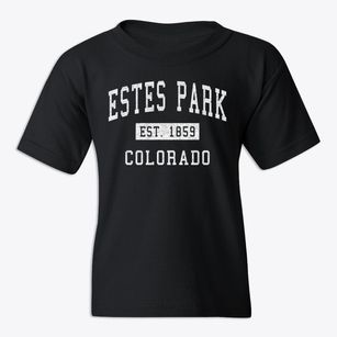 Estes Park Colorado Classic Established Youth T-shirt