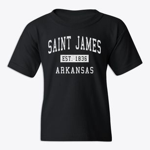 Saint James Arkansas Classic Established Youth T-shirt