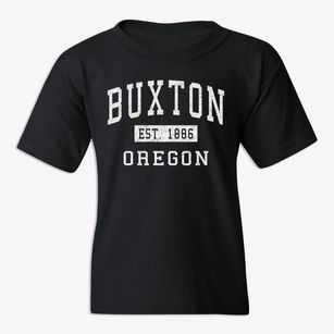 Buxton Oregon Classic Established Youth T-shirt
