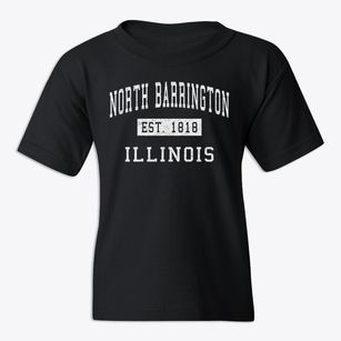 North Barrington Illinois Classic Established Youth T-shirt