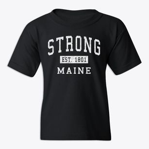 Strong Maine Classic Established Youth T-shirt