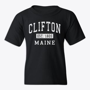 Clifton Maine Classic Established Youth T-shirt