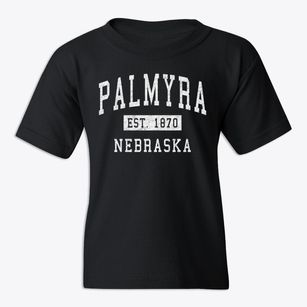 Palmyra Nebraska Classic Established Youth T-shirt