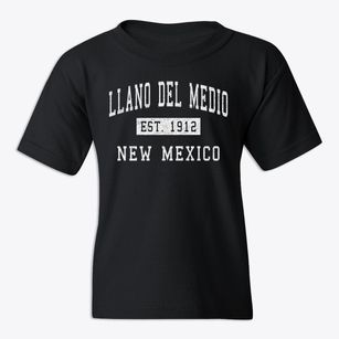 Llano Del Medio New Mexico Classic Established Youth T-shirt