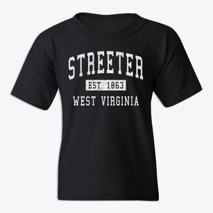 Streeter West Virginia Classic Established Youth T-shirt