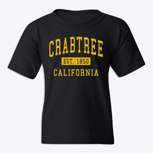 Crabtree California Classic Established Youth T-shirt