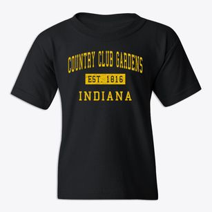 Country Club Gardens Indiana Classic Established Youth T-shirt