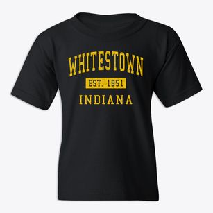 Whitestown Indiana Classic Established Youth T-shirt