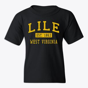 Lile West Virginia Classic Established Youth T-shirt