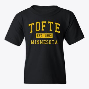 Tofte Minnesota Classic Established Youth T-shirt