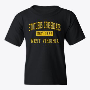 Stotlers Crossroads West Virginia Classic Established Youth T-shirt