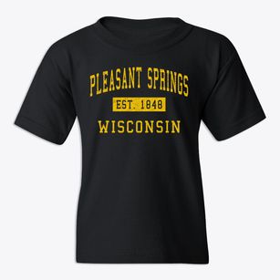 Pleasant Springs Wisconsin Classic Established Youth T-shirt