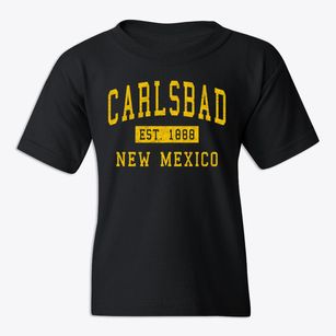 Carlsbad New Mexico Classic Established Youth T-shirt