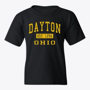 Dayton Ohio Classic Established Youth T-shirt