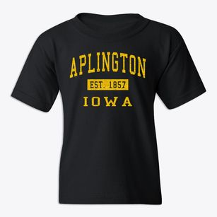 Aplington Iowa Classic Established Youth T-shirt