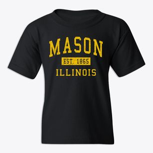 Mason Illinois Classic Established Youth T-shirt