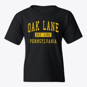 Oak Lane Pennsylvania Classic Established Youth T-shirt
