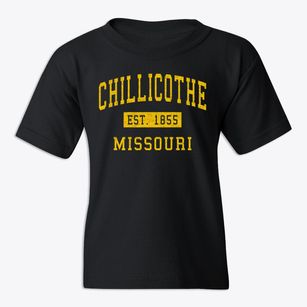Chillicothe Missouri Classic Established Youth T-shirt