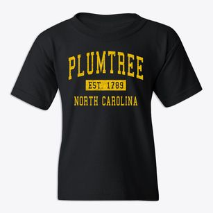 Plumtree North Carolina Classic Established Youth T-shirt
