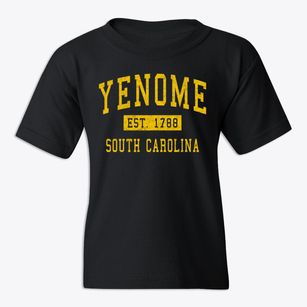 Yenome South Carolina Classic Established Youth T-shirt
