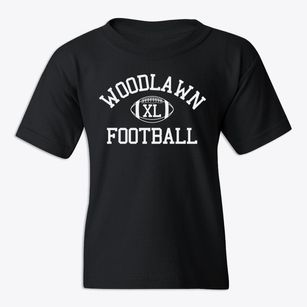 Woodlawn High School Classic Football Youth T-shirt