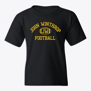 John Winthrop School Classic Football Youth T-shirt