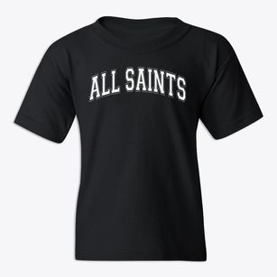 All Saints Elementary School Varsity Arch Youth T-shirt