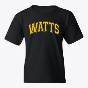 Watts Elementary School Varsity Arch Youth T-shirt
