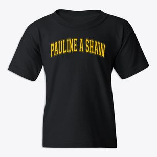 Pauline A Shaw Elementary School Varsity Arch Youth T-shirt